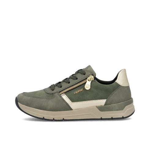 Rieker Casual Ladies Sneaker with Zip 58902-54